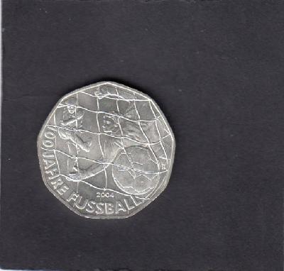 Beschrijving: 5 Euro 100 YEAR SOCCER